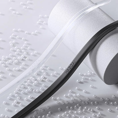 HAOCAI 40cm Car Door Anti-collision Strip Door Edge Bumper Protector, 2pcs Transparent, 2pcs Black, 4pcs Transparent, 4pcs Black, 8pcs Transparent, 8pcs Black