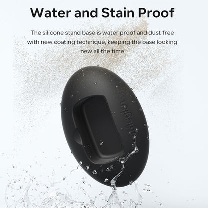 For Insta360 X4 aMagisn Silicone Base Vehicle Mounted Fixed Non-slip Holder, With Double Dided Glue, Without Double Sided Glue