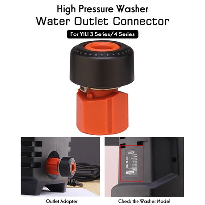 Car Washer Accessories Inlet Outlet Quick Plug Faucet Universal Adaptor Exhaust Valve, For YILI 3 / 4 Series, For YILI 5 Series, For Karcher K Series, For HELLOLEIBOO