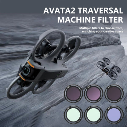 For DJI Avata 2 Traverser Filter Accessories Camera Scrim Polarizing Lens, JSR-2050-01 MCUV, JSR-2050-04 CPL, JSR-2050-05 ND8, JSR-2050-06 ND16, JSR-2050-07 ND32, JSR-2050-08 ND64, JSR-2050-09 ND256, JSR-2050-10 ND8PL, JSR-2050-11 ND16PL...