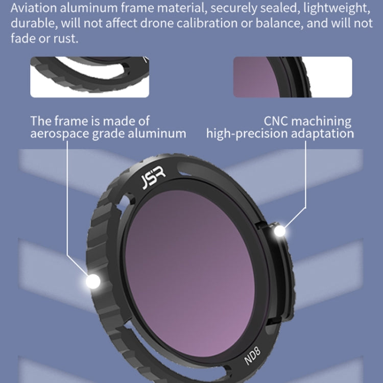 For DJI Avata 2 Traverser Filter Accessories Camera Scrim Polarizing Lens, JSR-2050-01 MCUV, JSR-2050-04 CPL, JSR-2050-05 ND8, JSR-2050-06 ND16, JSR-2050-07 ND32, JSR-2050-08 ND64, JSR-2050-09 ND256, JSR-2050-10 ND8PL, JSR-2050-11 ND16PL...