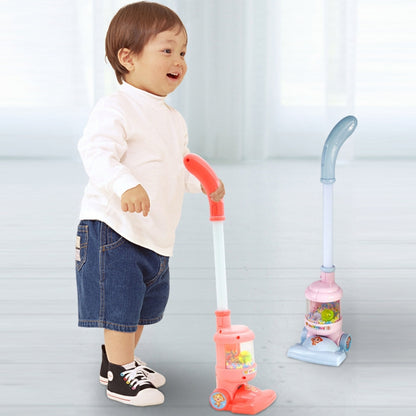 Children Pretend Play Simulation Vacuum Cleaner Toys Baby Cleaning Playsets