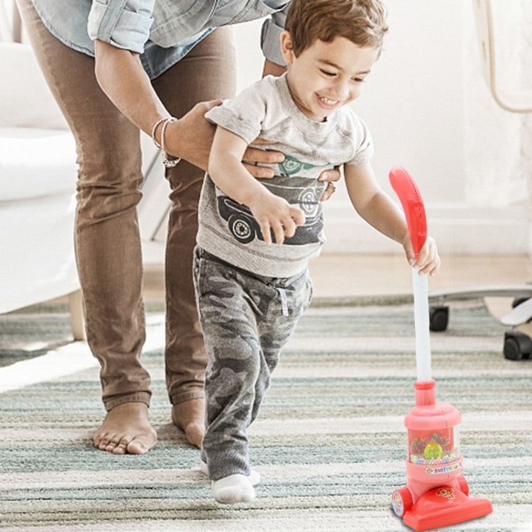 Children Pretend Play Simulation Vacuum Cleaner Toys Baby Cleaning Playsets