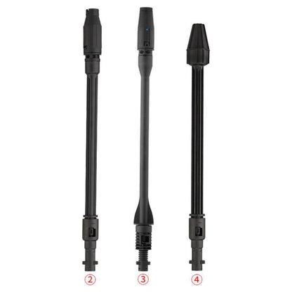 For Karcher K-Series / LAVOR Long Rod Universal Swivel Nozzle High Pressure Car Wash Sprayer Parts, No. 4 Long Rod Nozzle, No. 2 Long Rod Nozzle