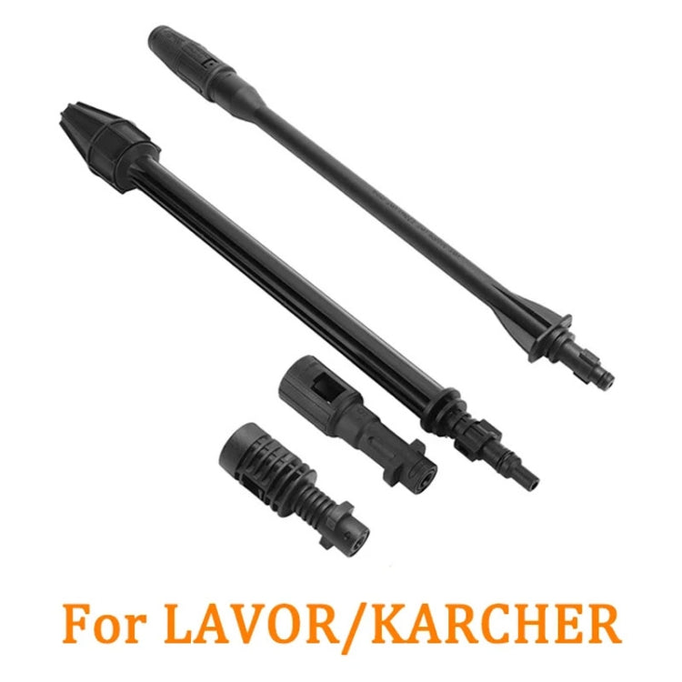 For Karcher K-Series / LAVOR Long Rod Universal Swivel Nozzle High Pressure Car Wash Sprayer Parts, No. 4 Long Rod Nozzle, No. 2 Long Rod Nozzle