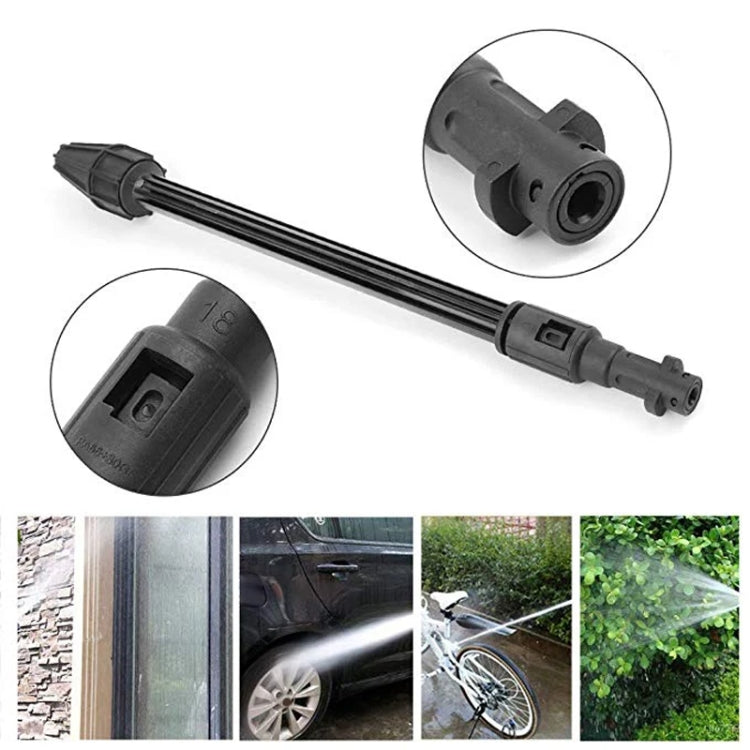 For Karcher K-Series / LAVOR Long Rod Universal Swivel Nozzle High Pressure Car Wash Sprayer Parts, No. 4 Long Rod Nozzle, No. 2 Long Rod Nozzle