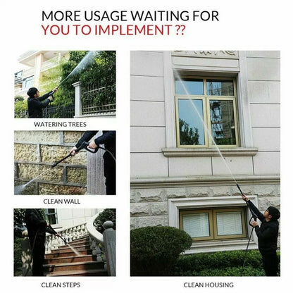 For Karcher K-Series / LAVOR Long Rod Universal Swivel Nozzle High Pressure Car Wash Sprayer Parts, No. 4 Long Rod Nozzle, No. 2 Long Rod Nozzle