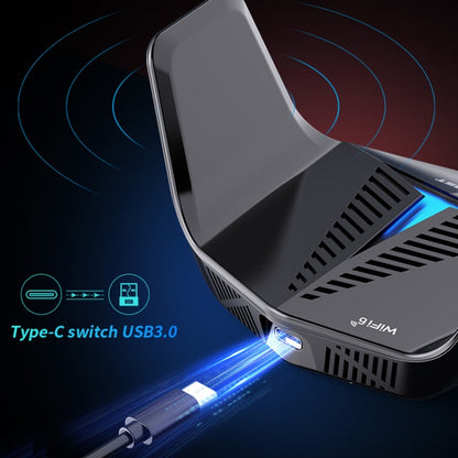 COMFAST CF-979AX WiFi6 5374Mbps USB-C / Type-C Wireless Network Card WiFi Receiver, CF-979AX