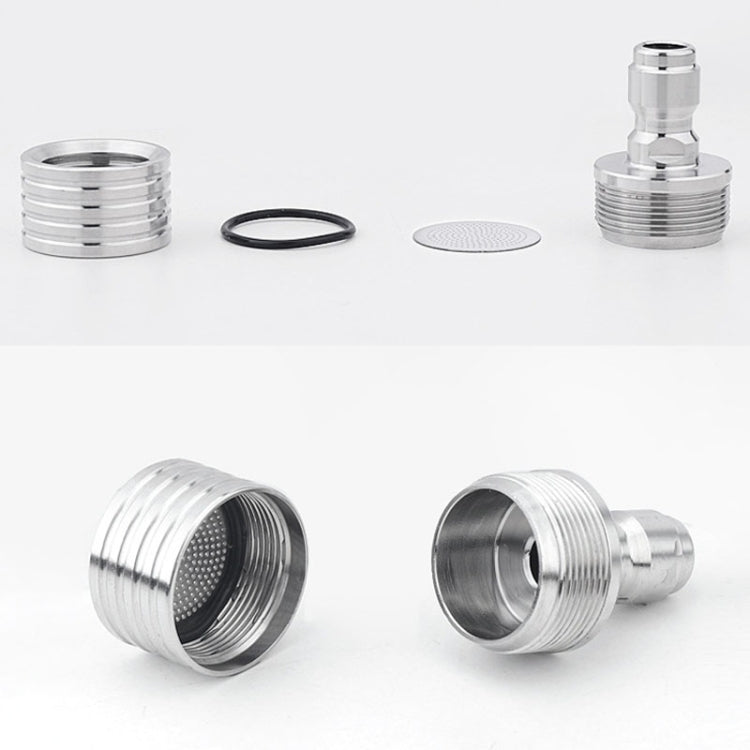 High-pressure Car Wash 1/4 Fast Insert Water Lance Stainless Steel Sprinkler Anti-splash, 0.3mm Hole, 0.4mm Hole, 0.5mm Hole