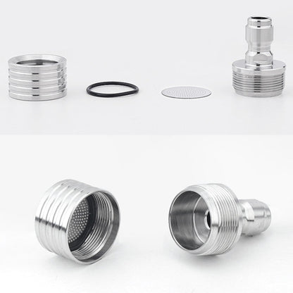 High-pressure Car Wash 1/4 Fast Insert Water Lance Stainless Steel Sprinkler Anti-splash, 0.3mm Hole, 0.4mm Hole, 0.5mm Hole