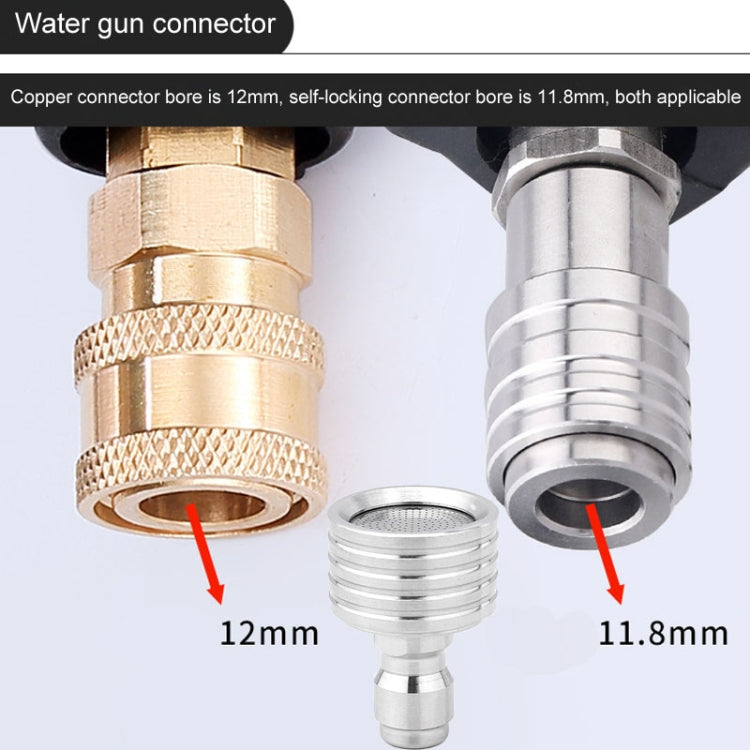 High-pressure Car Wash 1/4 Fast Insert Water Lance Stainless Steel Sprinkler Anti-splash, 0.3mm Hole, 0.4mm Hole, 0.5mm Hole