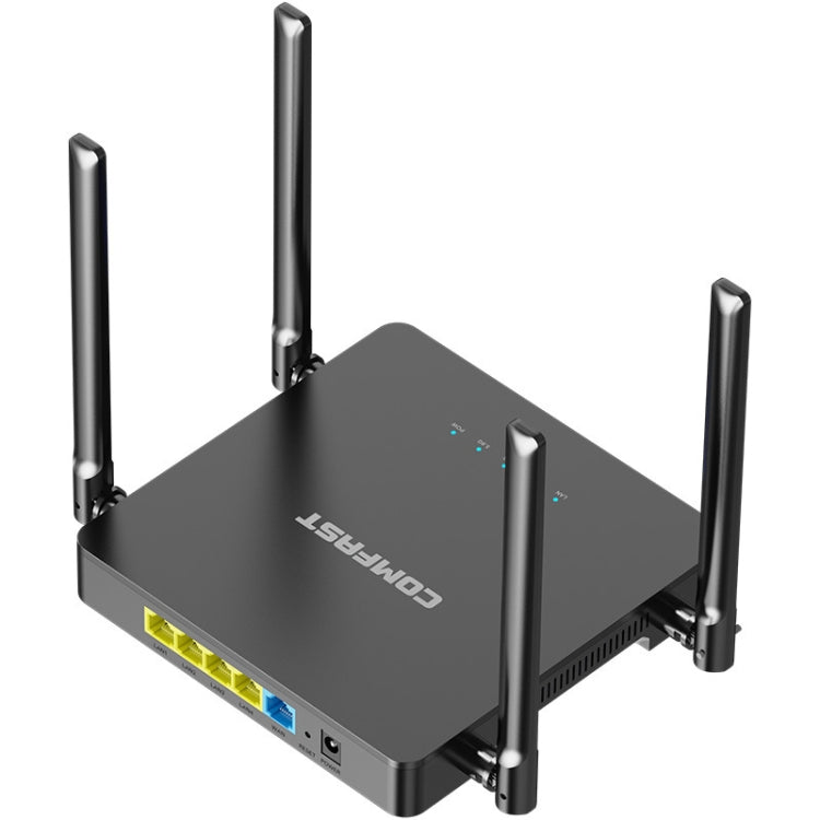 COMFAST CF-N5 V2  1200Mbps WiFi6 Dual Band Wireless Router With Gigabit Ethernet Port, 4x5dBi Antenna, CF-N5 V2 US Plug, CF-N5 V2 EU Plug