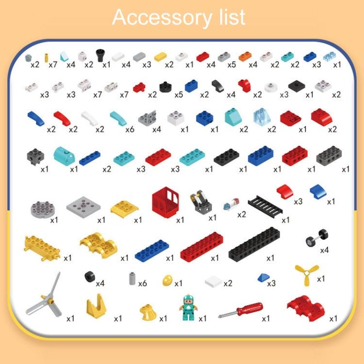 Variable Robot Car Building Block Toys Children Educational Assembling Toys, 172pcs /Box