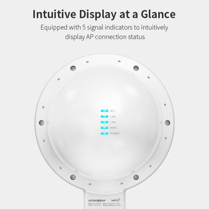 COMFAST WA933 Wi-Fi6  3000Mbps Outdoor Access Point Dual Band Waterproof Wireless Router Support VLAN, WA933 EU, WA933 US, WA933 UK