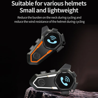 Motorcycle Noise Reduction Waterproof Helmet Cycling Bluetooth Headphones, V11S