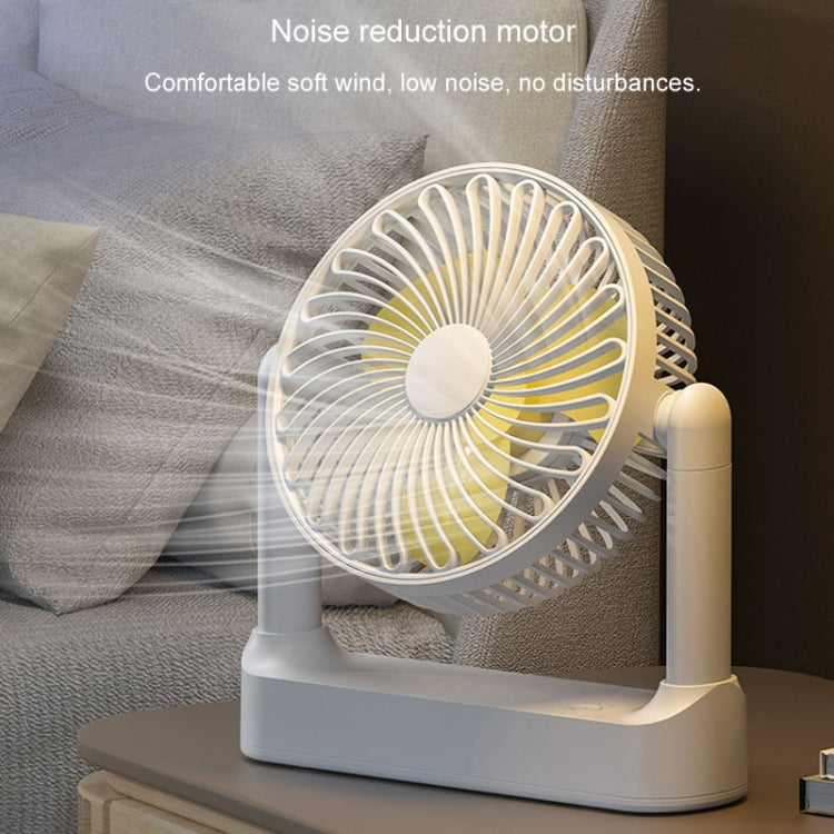 Portable Retractable USB Home Desktop Fan Large Wind Power Outdoor Ceiling Fan, Plug-in Model, Charging Model