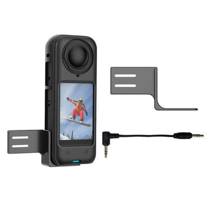 For Insta360 X4  Microphone Extension Adapter Camera Accessories, Microphone Extension