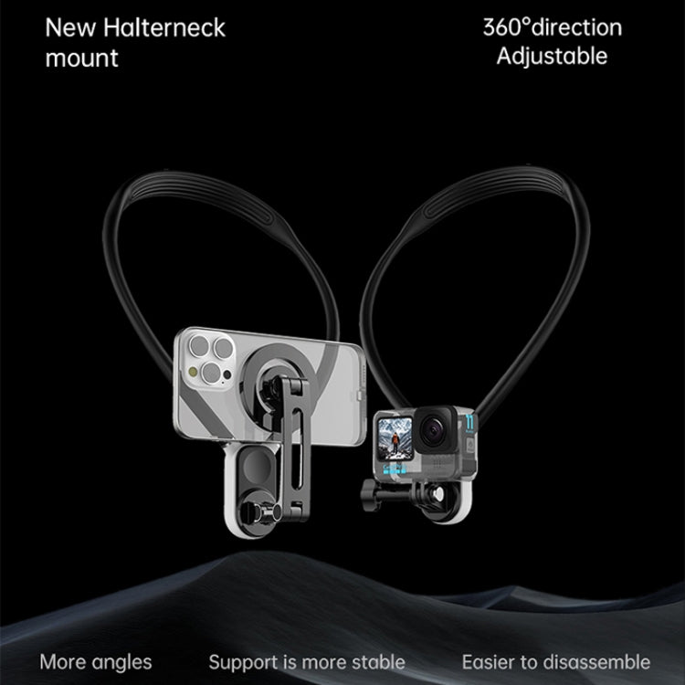 Magnetic Hanging Neck Holder For Mobile Phones/Action Cameras
