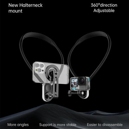 Magnetic Hanging Neck Holder For Mobile Phones/Action Cameras