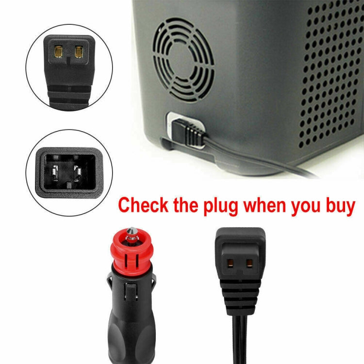 Car Mini Refrigerator Compressor Cigarette Lighter German Plug Power Cord