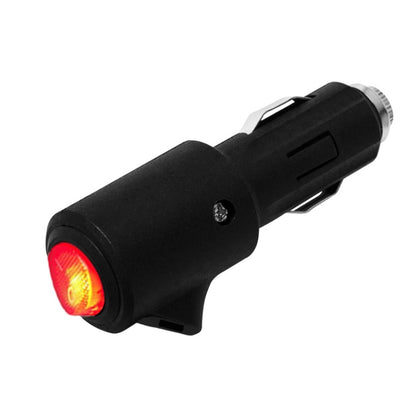 15A Car LED Indicator Light With Switch Cigarette Lighter Plug, LW-047-7
