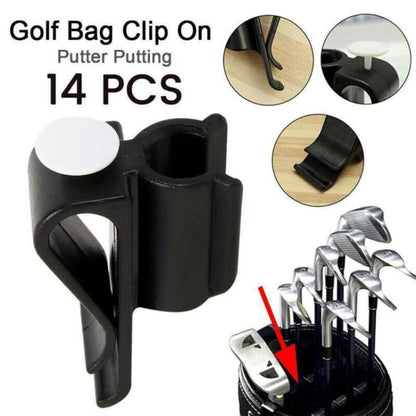 14pcs/ Pack Outdoor Golf Putter Clip Accessories