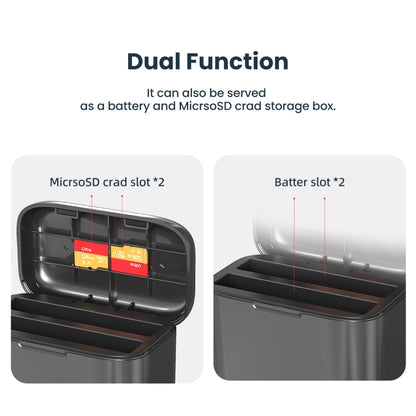 For Insta360 X4 AMagisn Battery Fast Charge Charging Box Sports Camera Accessories, For Insta360 X4