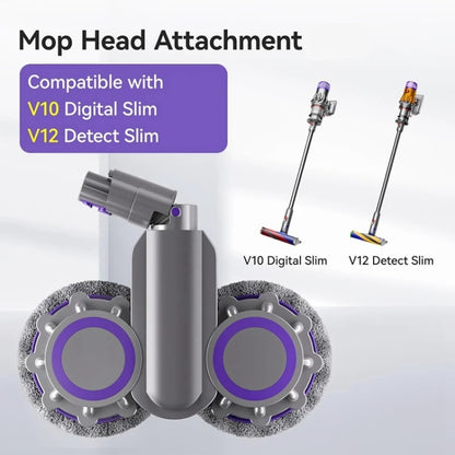For Dyson V10 Digital Slim V12 Detect Slim Vacuum Cleaner Dry And Wet Mop Head, With Water Tank