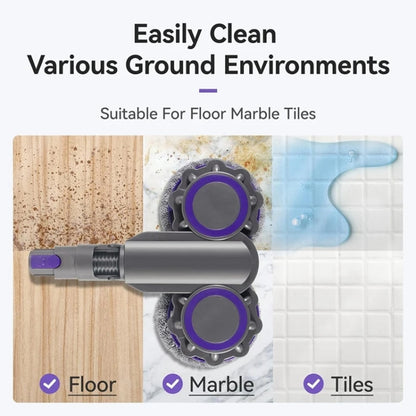 For Dyson V10 Digital Slim V12 Detect Slim Vacuum Cleaner Dry And Wet Mop Head, With Water Tank