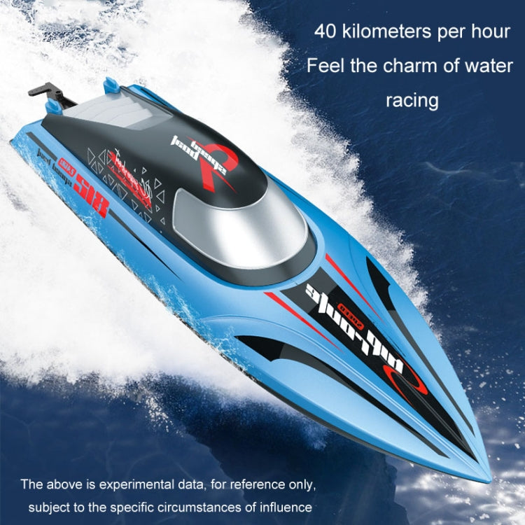 812 High-Speed RC Boat Large Horsepower Speedboat Long Endurance Waterproof Boys Water Toy, Single Battery, Dual Batteries