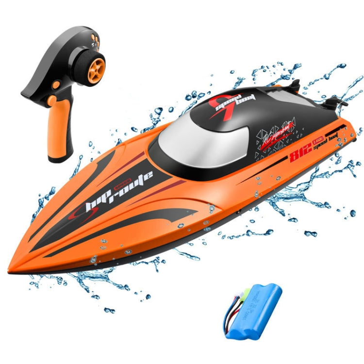 812 High-Speed RC Boat Large Horsepower Speedboat Long Endurance Waterproof Boys Water Toy, Single Battery, Dual Batteries