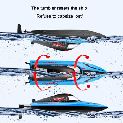 812 High-Speed RC Boat Large Horsepower Speedboat Long Endurance Waterproof Boys Water Toy, Single Battery, Dual Batteries