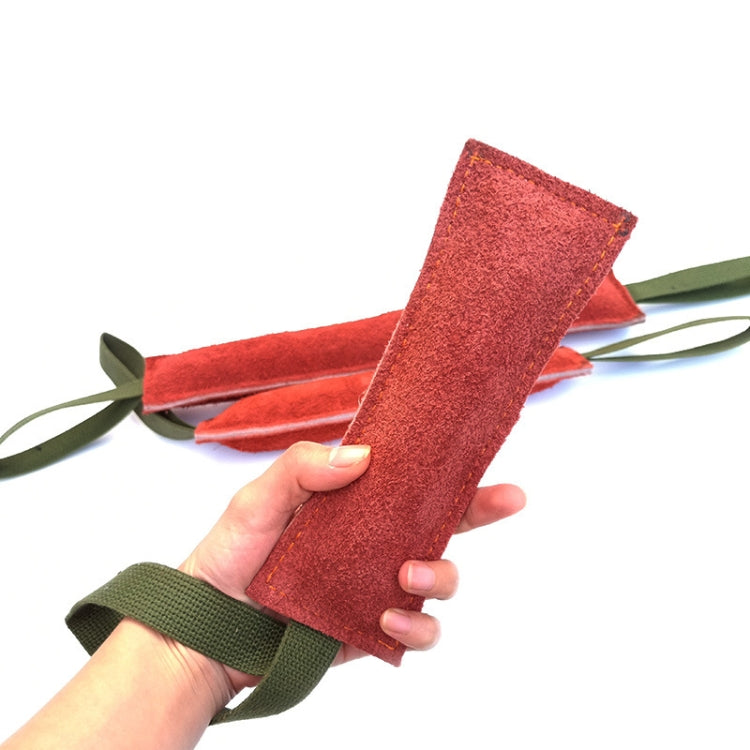 Cowhide Training Dog Bite Stick Pet Toning Toys, 6.7 x 20cm, 6.7 x 30cm, 6.7 x 40cm