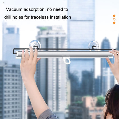 Car Summer No-punch Retractable Titanium Silver Sunshade Curtain, 40x60cm, 40x125cm, 45x125cm, 50x125cm