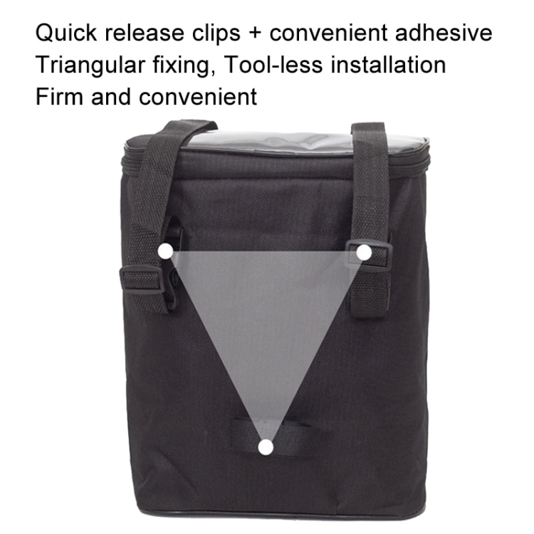 Electric Bike Riding Hanging Bag Large Capacity Waterproof Bicycle Front Hanging Bag