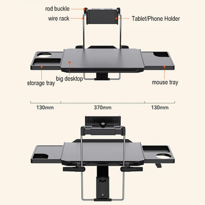 SHUNWEI Car Dining Table Rear Foldable Storage Rack Computer Stand, SD-1504D, SD-1508D, SD-1528D