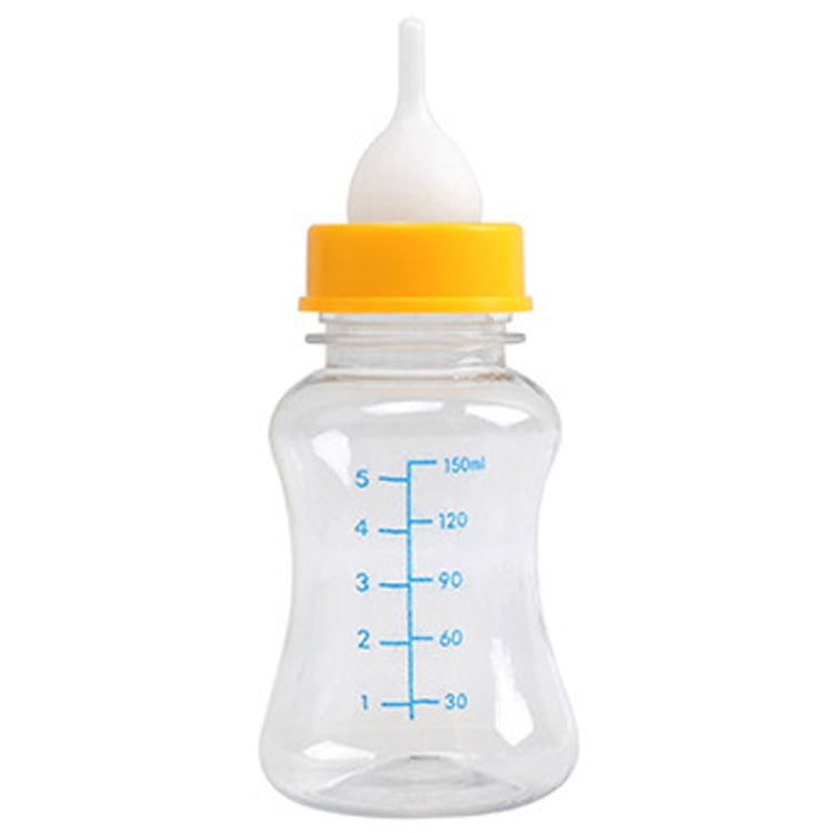 Pet Milk Feeding Bottle Portable Multi-Nipple Water Mug, Large Blue, Large Yellow, Large Green, Small Blue, Small Yellow, Small Green