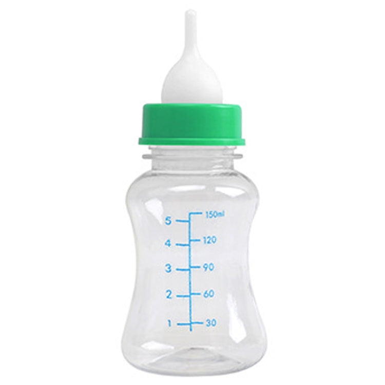 Pet Milk Feeding Bottle Portable Multi-Nipple Water Mug, Large Blue, Large Yellow, Large Green, Small Blue, Small Yellow, Small Green