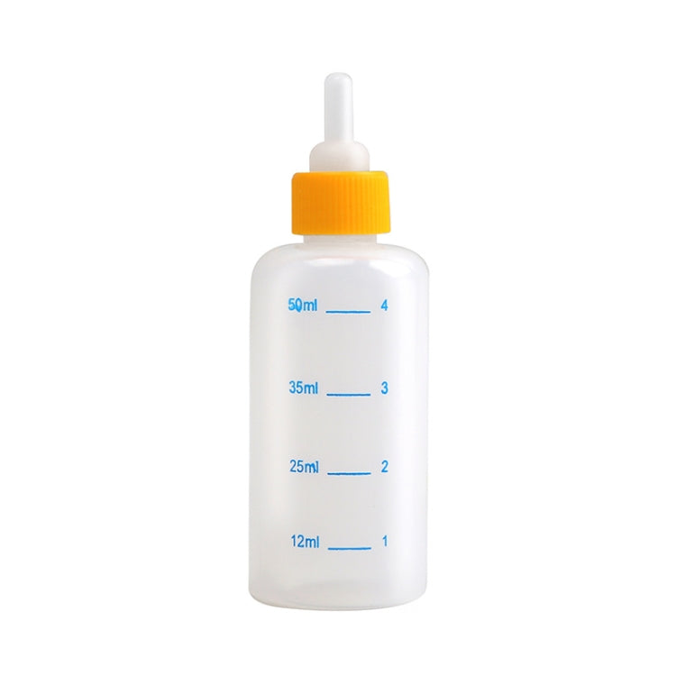 Pet Milk Feeding Bottle Portable Multi-Nipple Water Mug, Large Blue, Large Yellow, Large Green, Small Blue, Small Yellow, Small Green