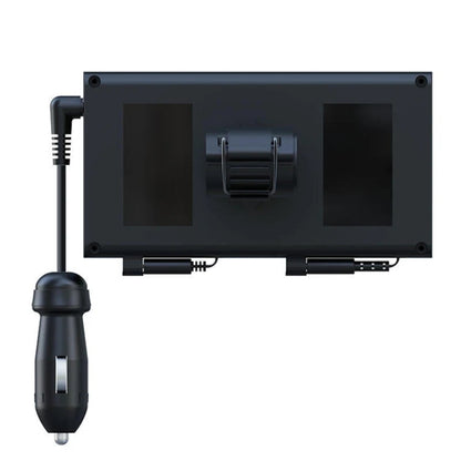 Car Cigarette Lighter Rear Seat Retractable Dual-Wire Charger, Car Charger