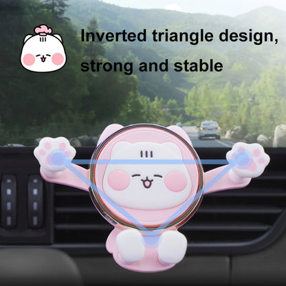 ICARER FAMILY AK-01 Car Air Outlet Cartoon Phone Holder Car Navigation Gravity Support Frame