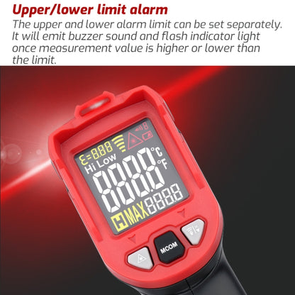 Infrared Thermometer Electronic Color Screen Thermometer, TASI TA601C -50-880 Degrees Celsius