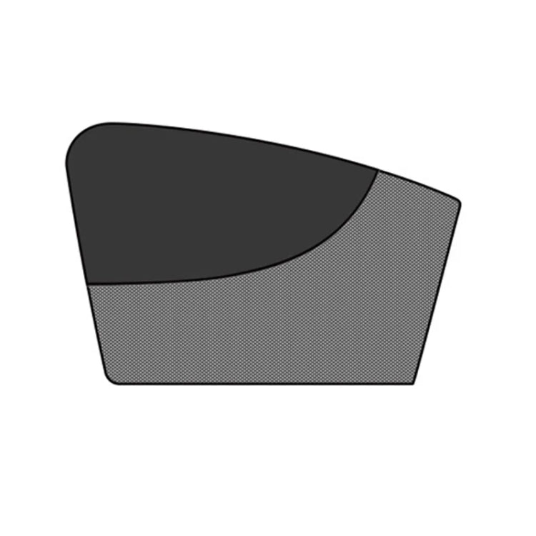 Car Magnetic Summer Sun Protection Insulating Privacy Curtain, Main Driver Arc, Co-pilot Arc, Rear Window Square