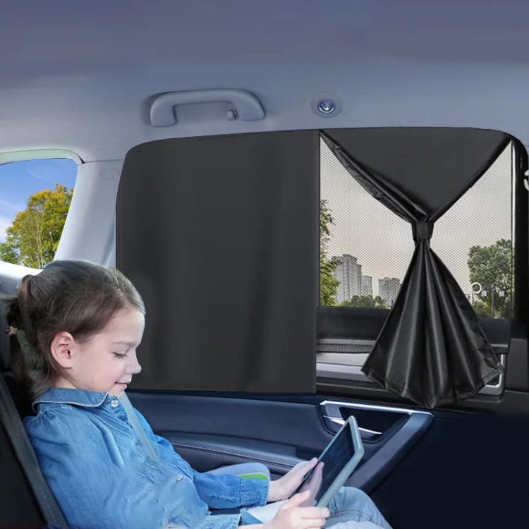 Car Magnetic Summer Sun Protection Insulating Privacy Curtain, Main Driver Arc, Co-pilot Arc, Rear Window Square