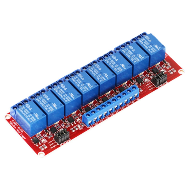 Relay Module With Optocoupler Isolation Supports High And Low Level Trigger Expansion Board, 2 Way 5V, 4 Way 5V, 8 Way 5V