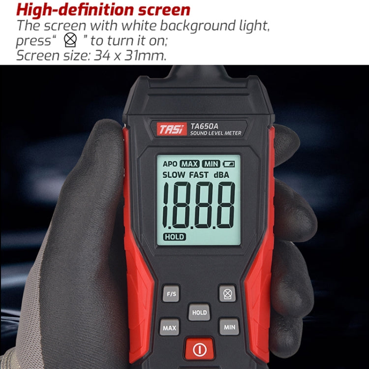 TASI TA650A Decibel Detector House Volume Tester Noise Meter, TA650A