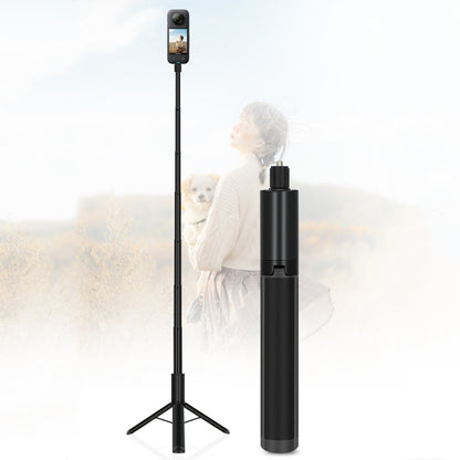 1.22m For Insta360 One X Retractable Integrated Camera Panoramic Invisible Selfie Stick Tripod, 1.22m For Insta360 One X