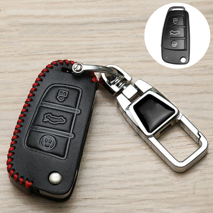 Car Folding Key Cover Multifunctional Keychain Anti-lost Number Plate, For Audi A, For Audi B, For Audi C, For Audi D
