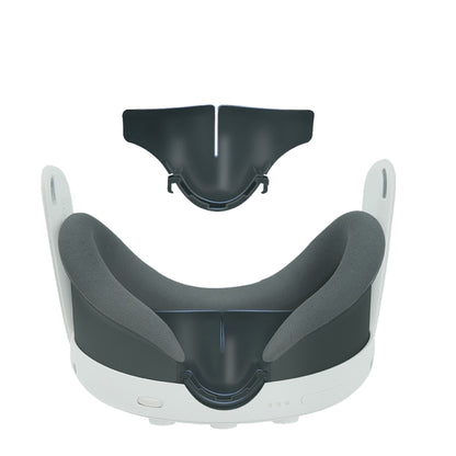 For Meta Quest 3 VR Blackout Nose Pad Mask Face Pad Cover, 4pcs /Set, 2pcs /Set
