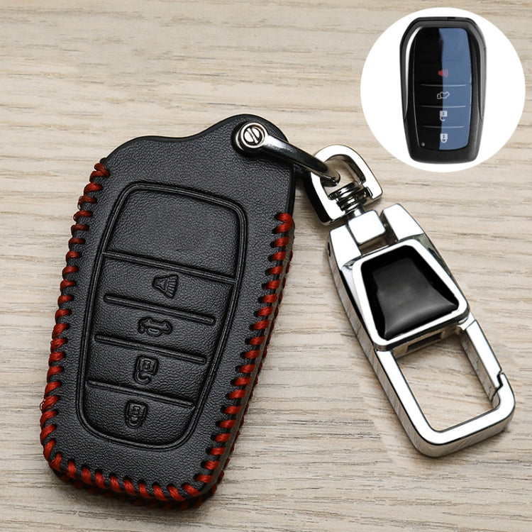 For Toyota Car Key Cover Multifunctional Keychain Anti-lost Number Plate, D4, F4, L4, M5, Q4, P4, X